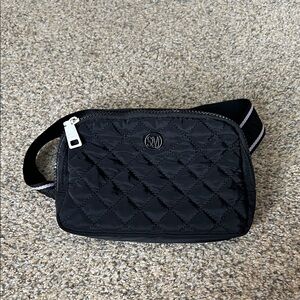 Steve Madden Black Quilted Shoulder Bag